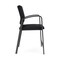 Lesro Newport Wide Hip Chair Metal Frame, Charcoal, MD Black Upholstery NP1261 - alternate 3